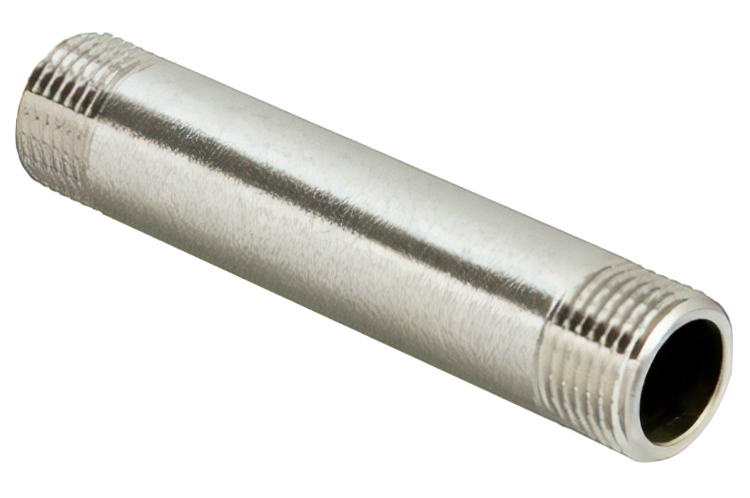 Бочонок резьбовой латунный, наружная резьба, VALTEC VTr.652.N.0410, 1/2"х100 мм