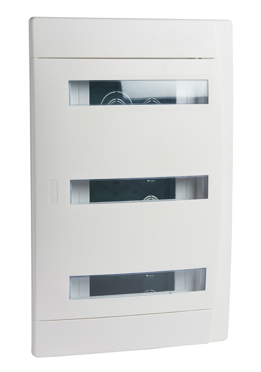 Бокс встраиваемый Legrand Practibox 36М, пластик, IP41, с шинами