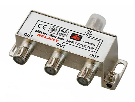 Делитель ТВ x 3 F "BOX" 5-1000 МГц
