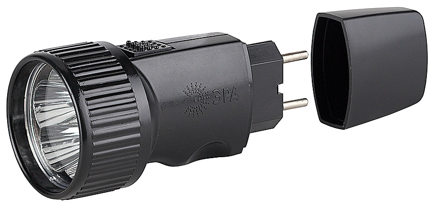 Фонарь SDА30М, 5хLED,аккумулятор, прямая подзарядка 220V, ЭРА