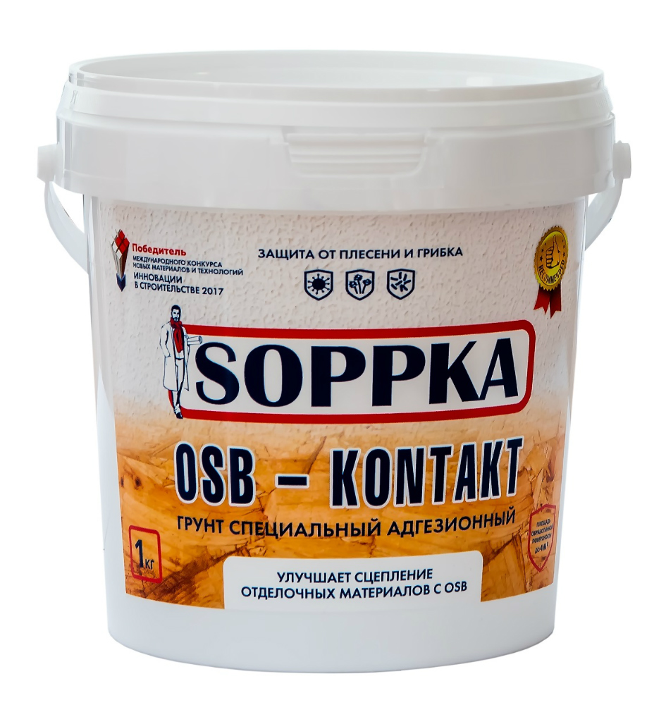 Грунт SOPPKA OSB-Kontakt 1 кг