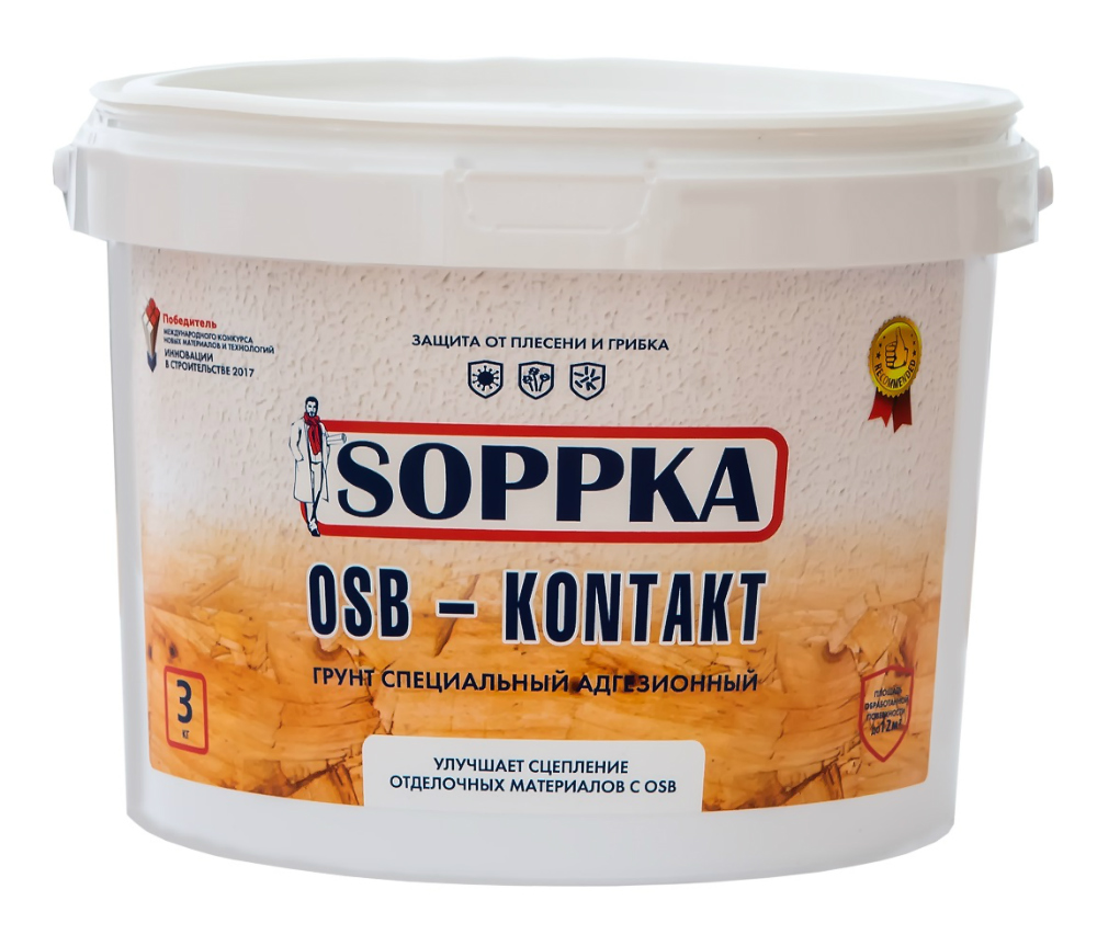 Грунт SOPPKA OSB-Kontakt 3 кг