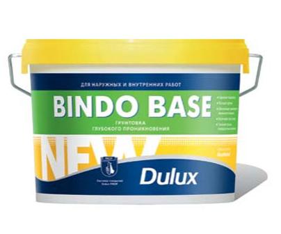Грунтовка Dulux Bindo Base глубокого проникновения для наружных и внутренних работ 10 л (10274)