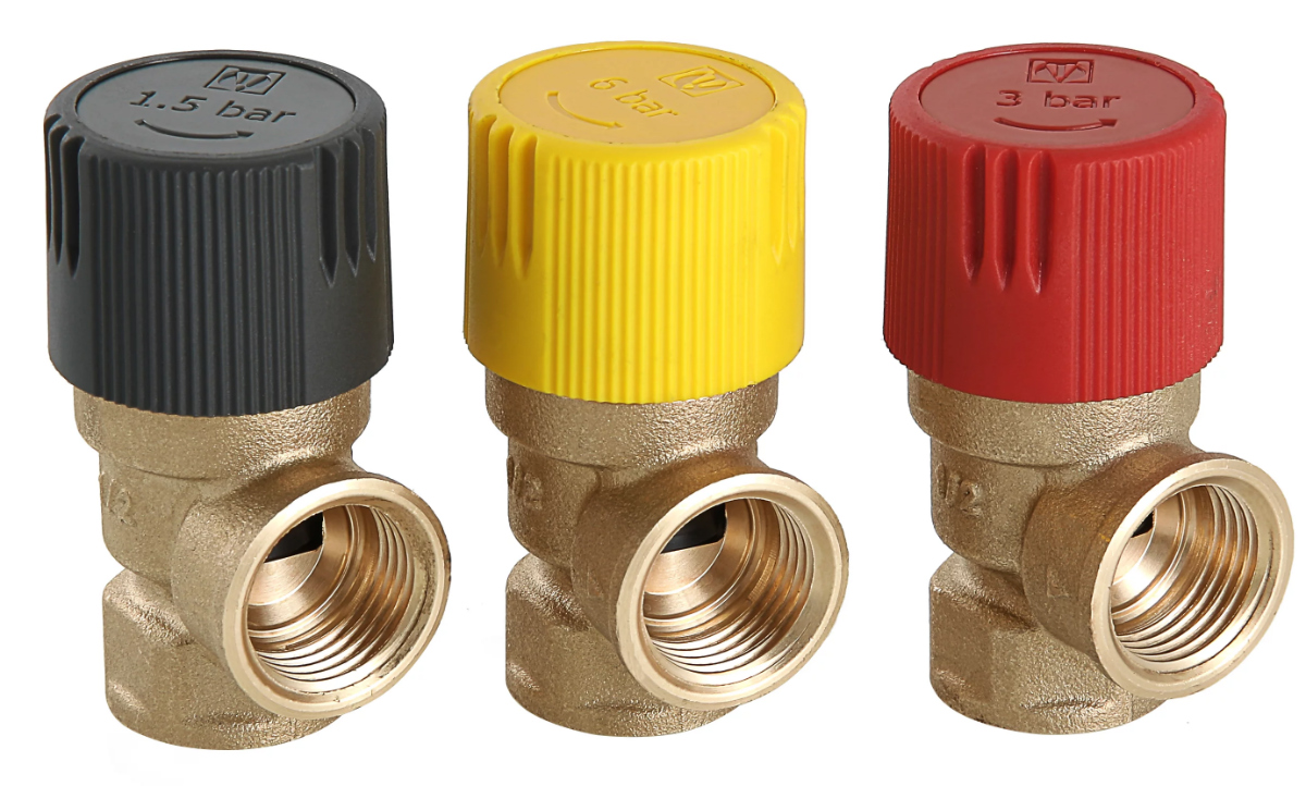 Клапан предохранительный VALTEC 1/2" х3 бар VT.0490.IG.0430