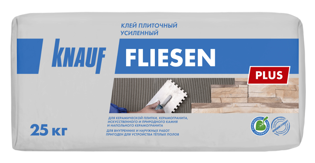 Клей плиточный KNAUF Флизен Плюс 25 кг 178697