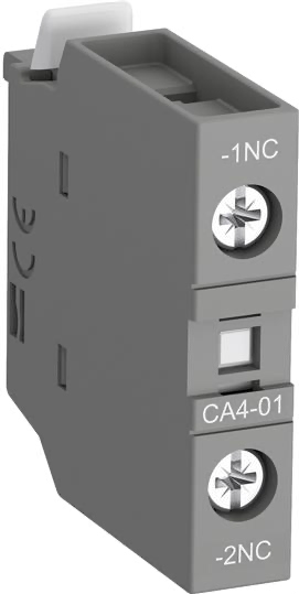 Контакт ABB CA4-01 (1НЗ) фронтальный для контакторов AF09…AF96 реле NF22E…NF40E