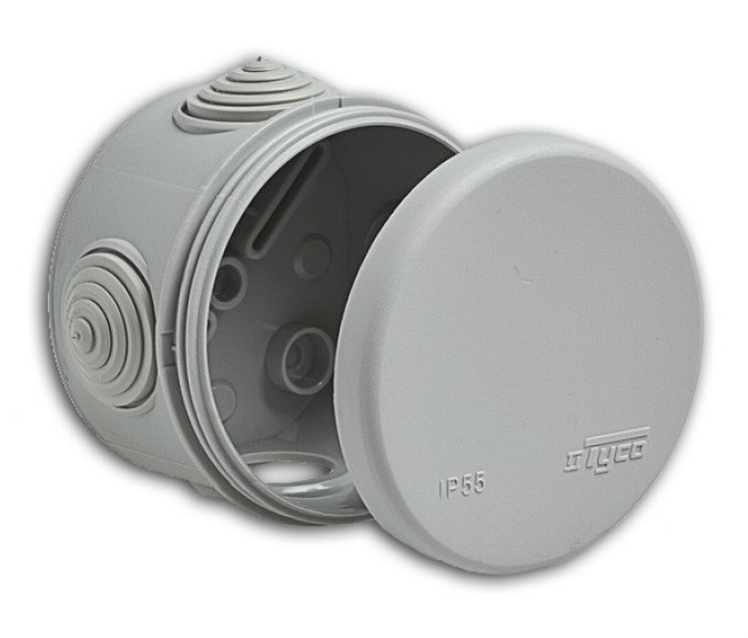 Коробка распаячная для открытой проводки Тусо RUVinil (IP55) 67010, 60х40 мм