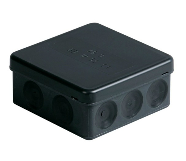 Коробка распределительная ABB AP9M (IP55) 2TKA140013G1, черная, 86х86х39 мм