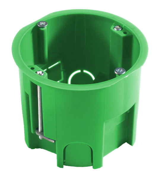 Коробка установочная для скрытой проводки Hegel (IP30) КУ1205, 68х60 мм