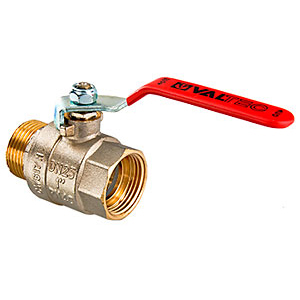 Кран шар. VALTEC BASE, стальная рукоятка 1 1/2" вн.-нар.VT.215.N.08
