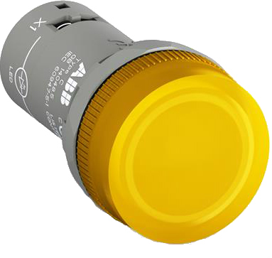 Лампа CL2-523Y со встроенным светодиодом желтая 230В АС (1SFA619403R5233)