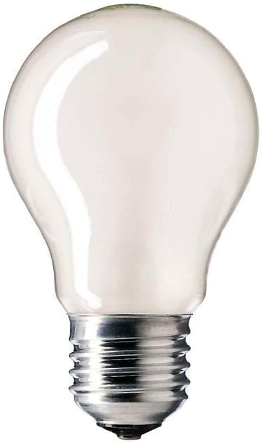 Лампа накаливания PHILIPS матовая (ЛОН) Standard A55 FR 60W E27 710lm 3000К, 871150035471684