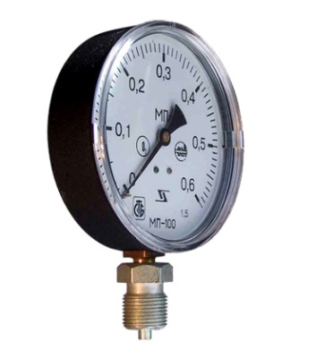Манометр МП-100 0-2,5МПа Дк100 G1/2" ЗаводТеплИзд 011-0058