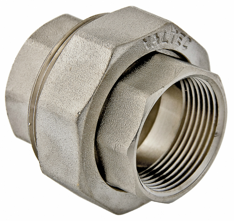 Муфта разъемная латунная, внутренняя-внутренняя, VALTEC VTr.340.N.0004, 1/2"