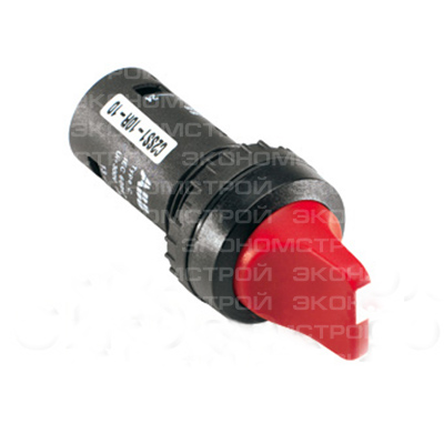 Переключатель 2-х позиционный красный C2SS1-30R-11  1НО 1НЗ