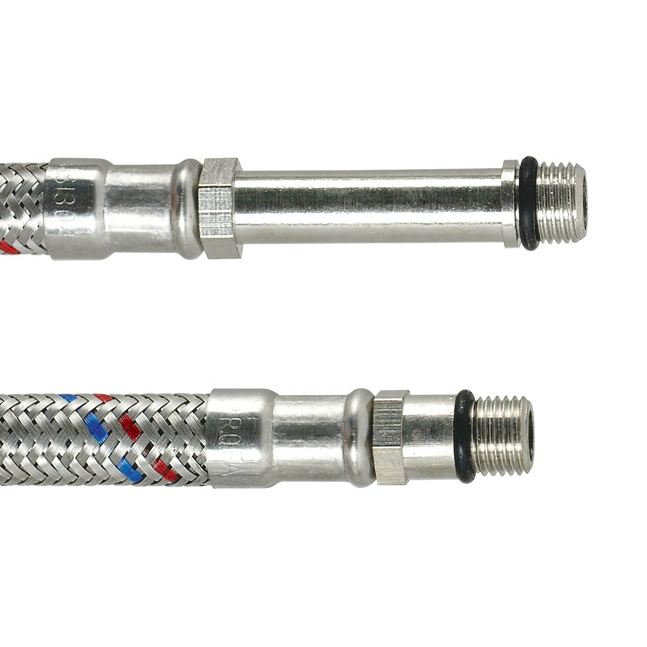 Подводка для смесителя ёлочки 1/2" 0,8 м (пара) ELKA 694687891619