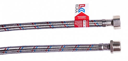 Подводка для воды 1/2" 0,4 м гайка-штуцер ELKA 694687891544