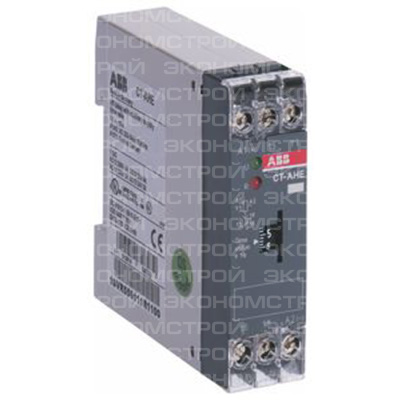 Реле времени CT-AHE задержка на отключение 0.1-10сек. 24V AC/DC