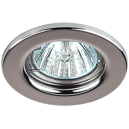 Светильник ЭРА ST1 CH MR16 12/220V, сталь, штамповка, хром