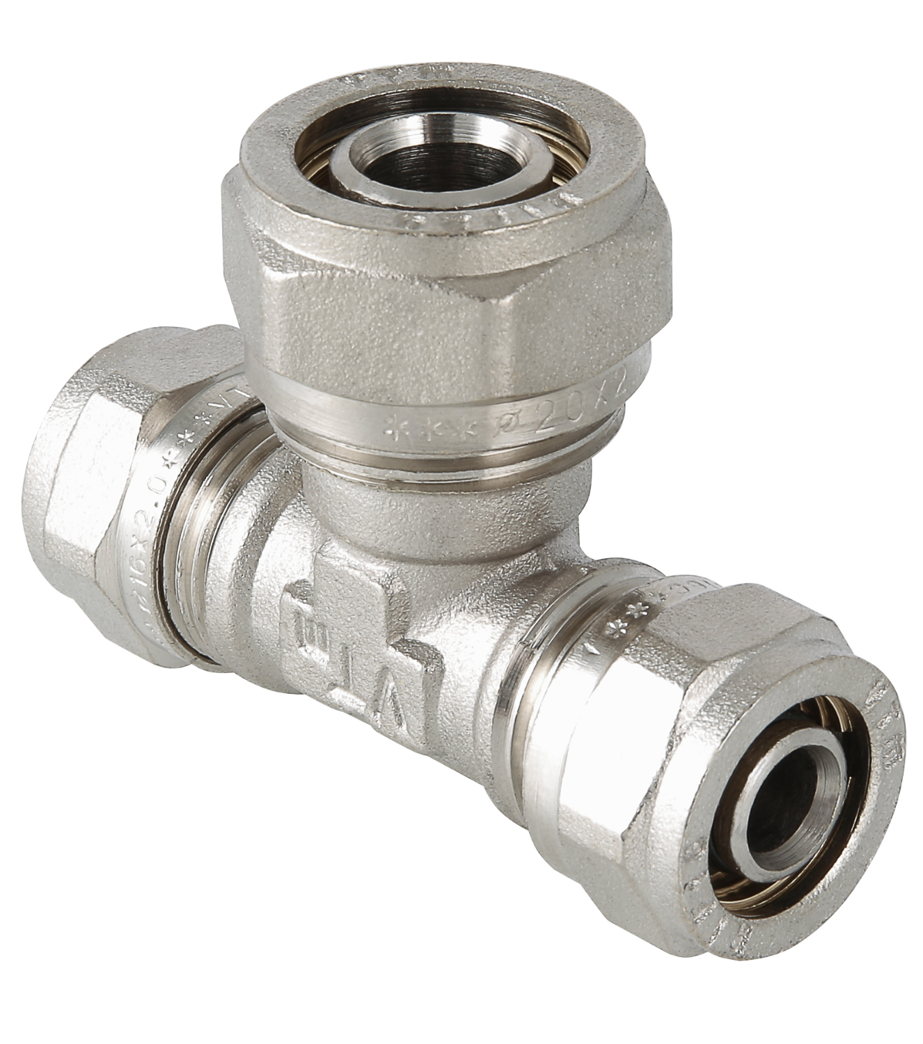 Тройник обжимной VALTEC VTm.331.N.262620, 26х26х20 мм