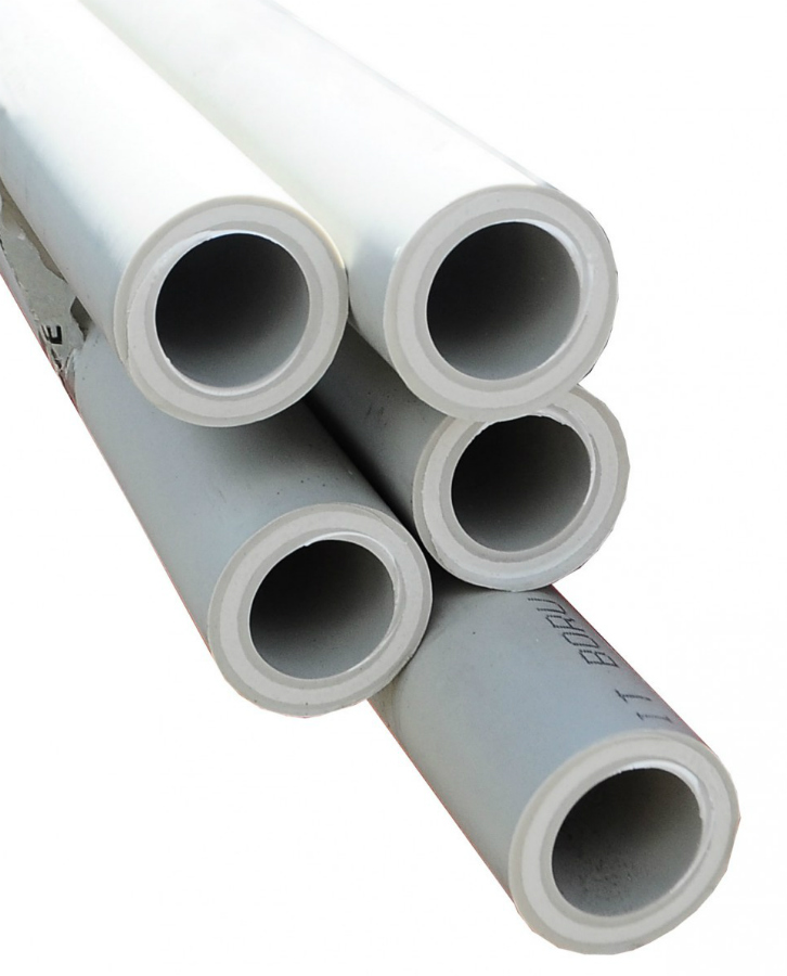 Труба PP-RGF арм сер стекловолокном Дн32х5,4 PN20 T<80C L=4м Firat Plastik