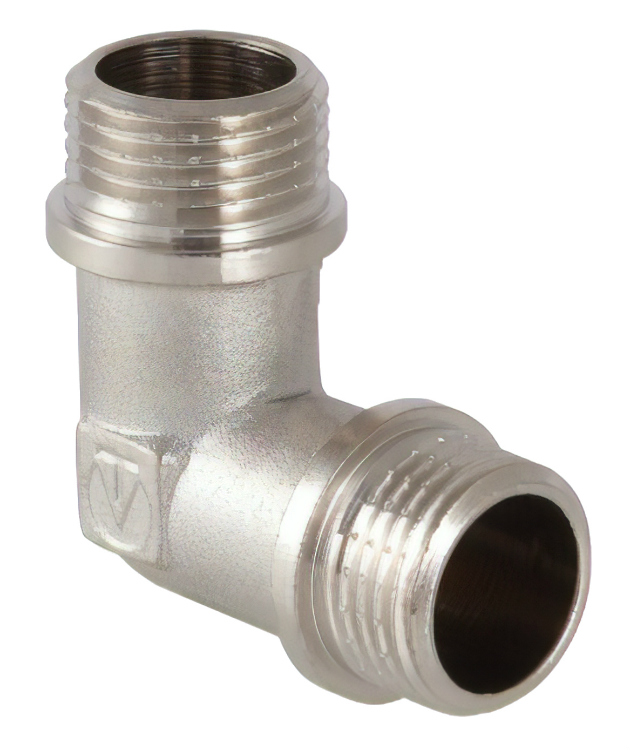 Угольник латунный, наружная-наружная, VALTEC VTr.093.N.0006, 1"