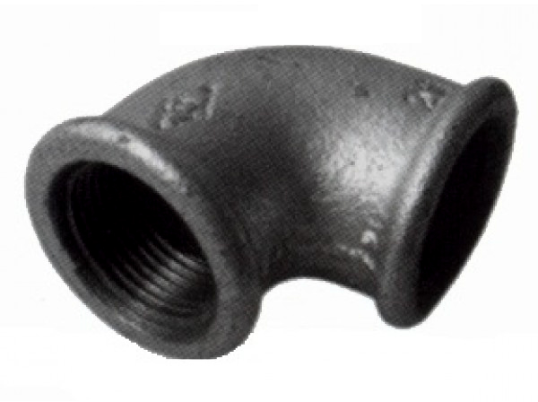 Угольник проходной чугун Ду 32 (1 1/4")